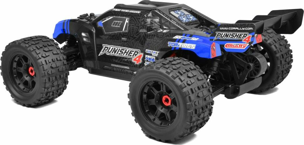 Punisher 4S Monster Truck RTR Version, Blue