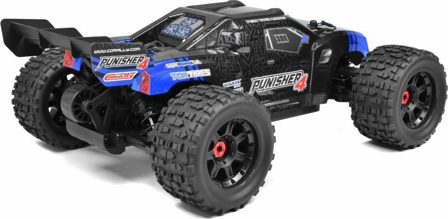 Punisher 4S Monster Truck RTR Version, Blue