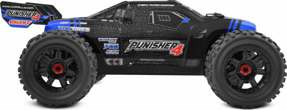 Punisher 4S Monster Truck RTR Version, Blue