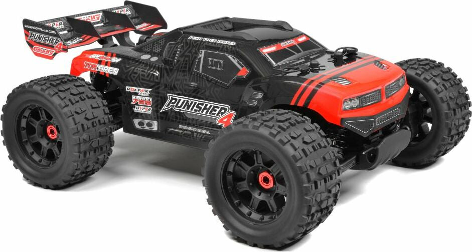 Punisher 4S Monster Truck RTR Version, Red