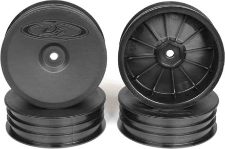 Slim Speedline Buggy Wheels, Front, Black