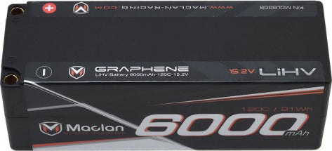 Graphene 6000mAH 120 C 15.2V Race Formula Battery