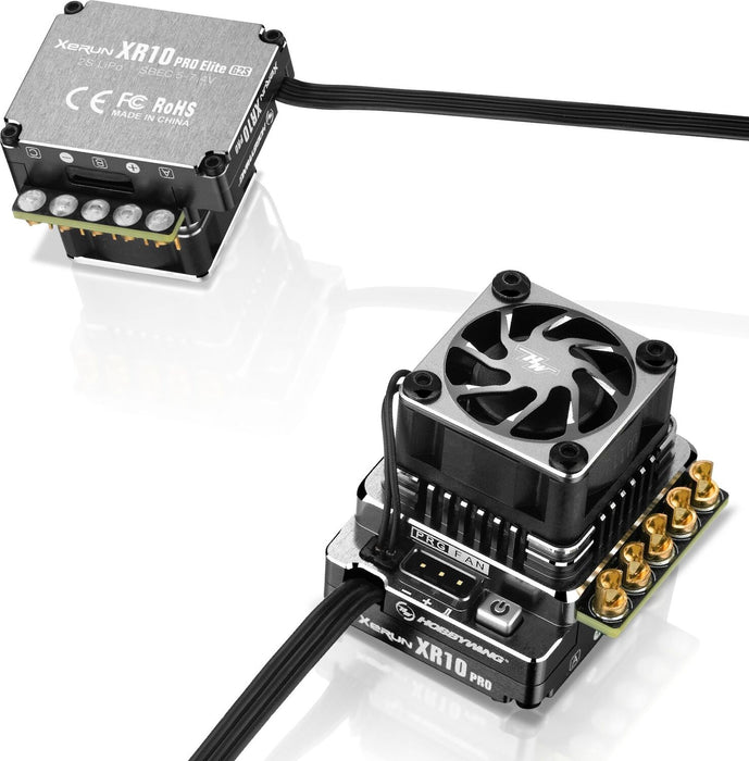 Xerun XR10 Pro G2S Elite ESC - Midnight Silver