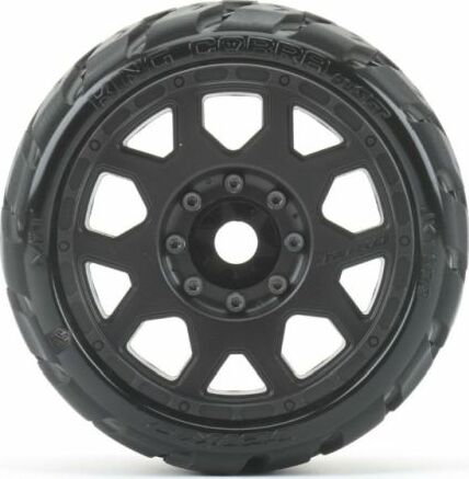 1/8 SGT 3.8 King Cobra Belted Mounted Tires (2) 17mm