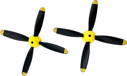 4-Blade Prop w/Spinner (2-Pack); P-51 Obsession