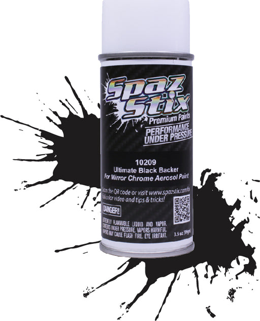 Ultimate Black Backer for Mirror Chrome, Aerosol, 3.5oz