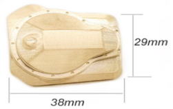 AZTAB Brass Diff Cover (TRX4)