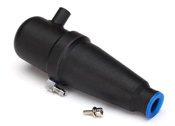 Tuned pipe, assembled (N. Rustler®, N. 4-Tec®, N. Sport style) (TRX® 2.5, 2.5R) (replaces 4452)