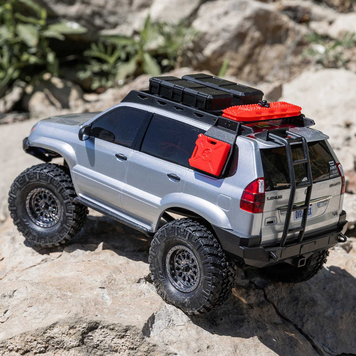 1/24 SCX24 Lexus GX 470 4X4 Rock Crawler RTR, Silver