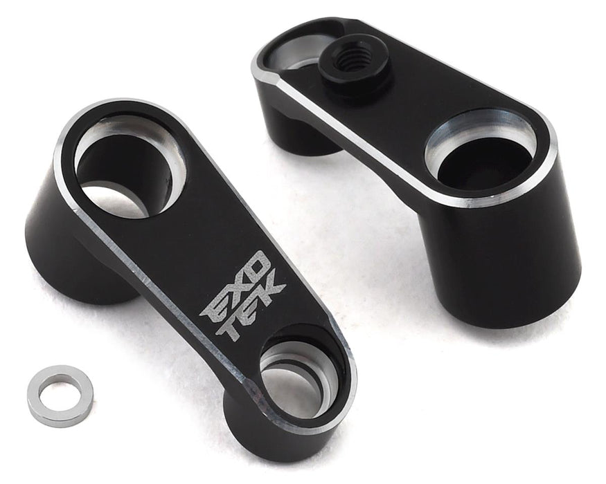 Exotek TLR 22 5.0 HD Aluminum Steering Crank Set (Black)