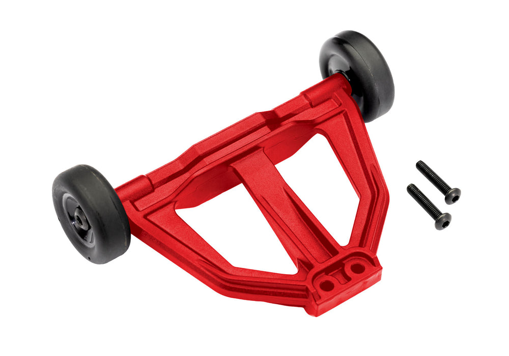 WHEELIE BAR ASSEMBLED RED
