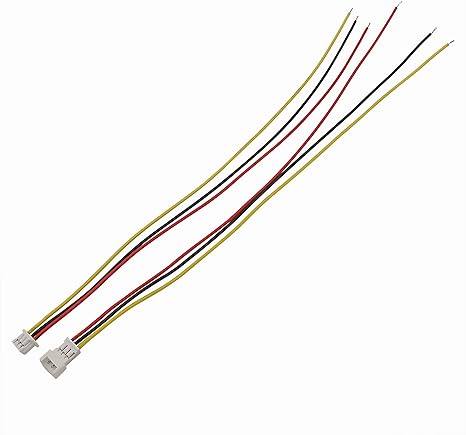 Jst 1.25 Wire Connectors, 1.25mm 3 Pin Jst Male/Female Connector Plug