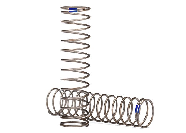 Springs, shock (natural finish) (GTS) (0.61 rate, blue stripe) (2)