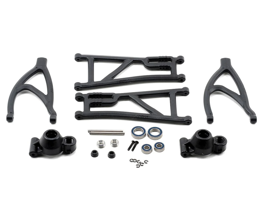 RPM True-Track Rear A-Arm Conversion Kit for Traxxas Revo (Black)