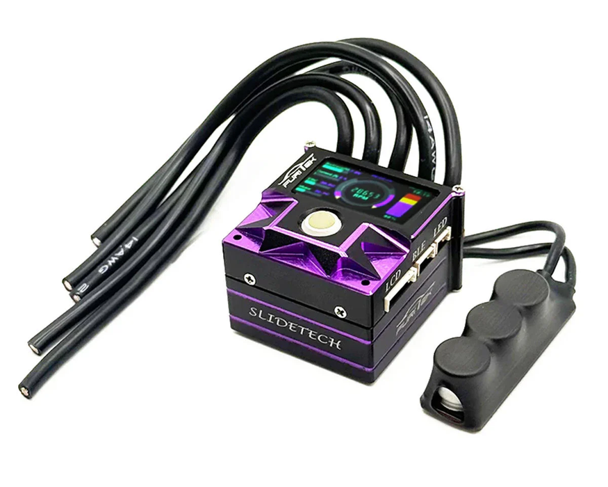 Furitek SlideTech Drift & Stock 1/10 Sensored ESC w/OLED Display (Midnight Purple Edition)