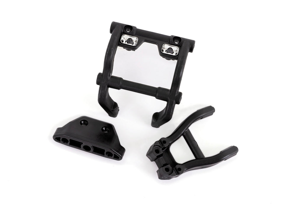 WHEELIE BAR MOUNT/SKIDPLTE BLK