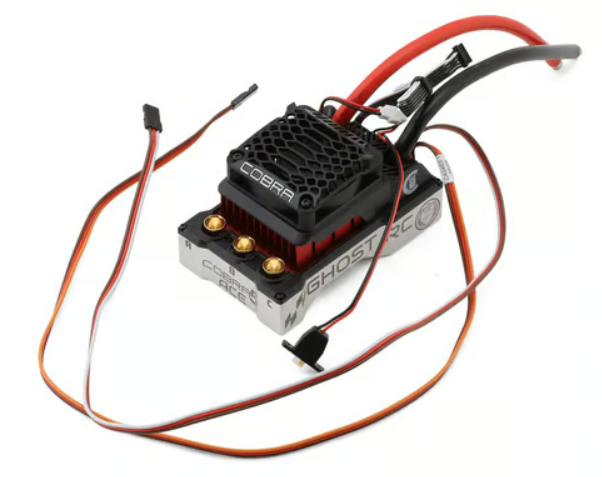 Ghost RC Cobra 5 ACE 1/7th Drag/Speed Run Brushless Sensored ESC (3-8s)