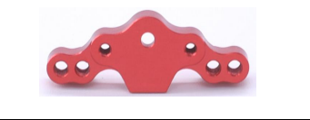 AZTAB Aluminum Upper Link for Mini T 2.0 (Red) LOS214005