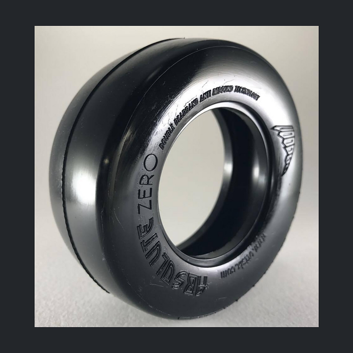 Absolute Zero V2 3.0" Equal Sidewall Drag Racing Tire Red Compound (pair)