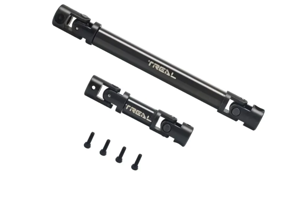 Treal SCX24 Steel Center Driveshaft for Axial SCX24 Deadbolt Betty