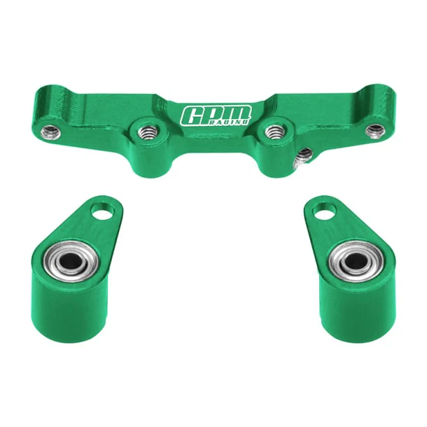 7075 ALLOY STEERING RACK LOS-1761 Green