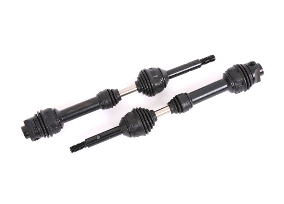 Driveshafts, rear, steel-spline constant-velocity (complete assembly) (2)