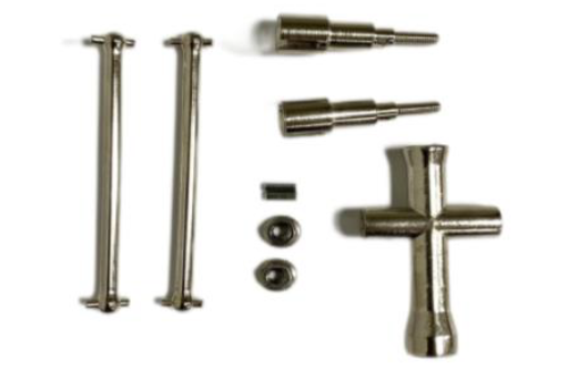 Upgraded Rear Metal Dirveshaft (16101PRO/16102PRO/16103PRO/16201PRO/16106PRO)