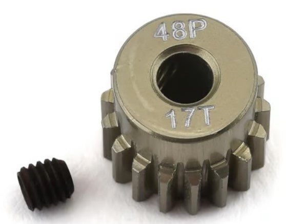 ProTek RC 48P Lightweight Hard Anodized Aluminum Pinion Gear (3.17mm Bore) (17T)