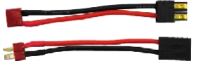 Deans To Traxxas 14AWG Silicone Wire (2pcs)