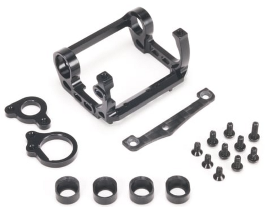 PN Racing Mini-Z V4 94-98mm Motor Mount for Kyosho Motor (Black)