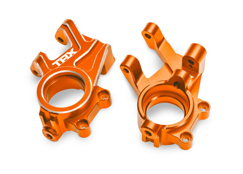 Sand Car Orange Aluminum Steering Blocks (L&R)