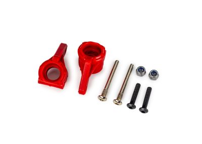 STEERING BLOCKS RED L&R MUDBOSS RED