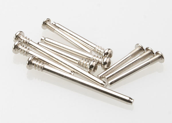 Suspension screw pin set, steel (hex drive) (requires part #2640 for a complete suspension pin set) (Bandit, Rustler®, Stampede®)