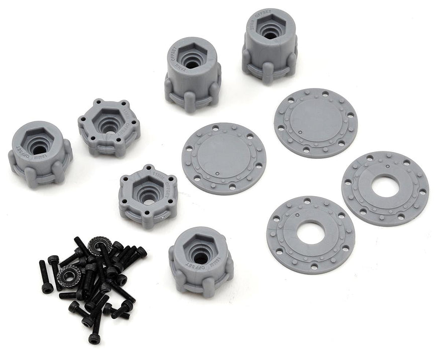 JConcepts Tribute 2.6x3.6" Monster Truck Wheel (Silver) (2)