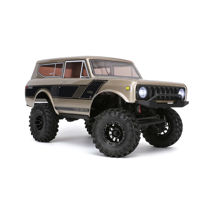 Redcat Ascent-18 International Scout II Brushless - 1/18 Scale Brushless Electric Rock Crawler-Gold Dust