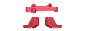 AZTAB Aluminum Steering Bell Crank Set for Mini T 2.0 (Red) LOS211013