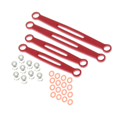 Front Links (Aluminum)(Red)(4pcs)