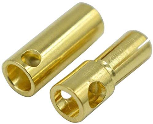 LinsyRC Gold-Plated 5.0MM Banana Plug Male