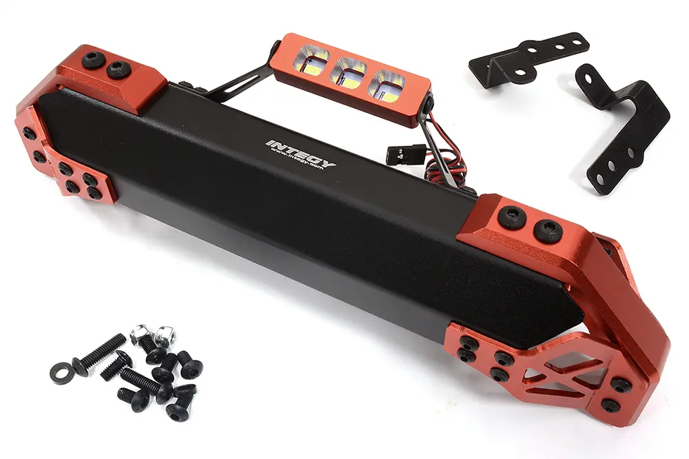 Realistic Metal Front Bumper Kit w/ LED for Traxxxas X-Maxx 4X4 (7735)