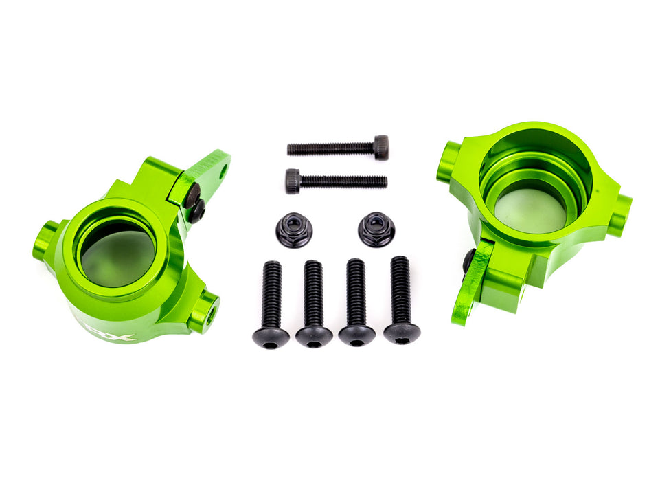 Green Aluminum Steering Blocks (L&R)