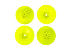 WHEEL DISCS YELLOW (4)
