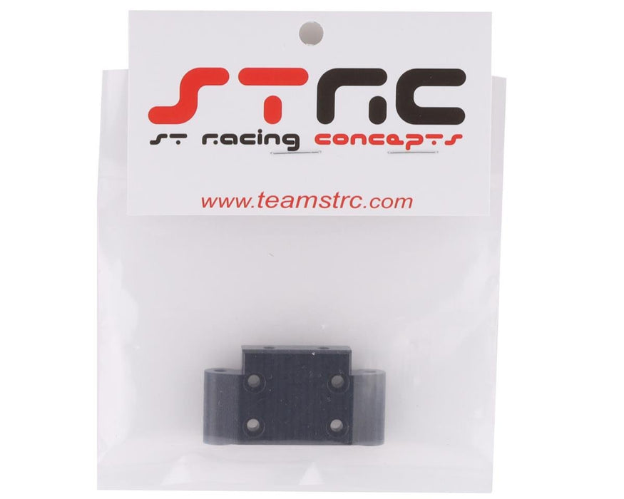 ST Racing Concepts DR10 Brass Front Bulkhead (Black)