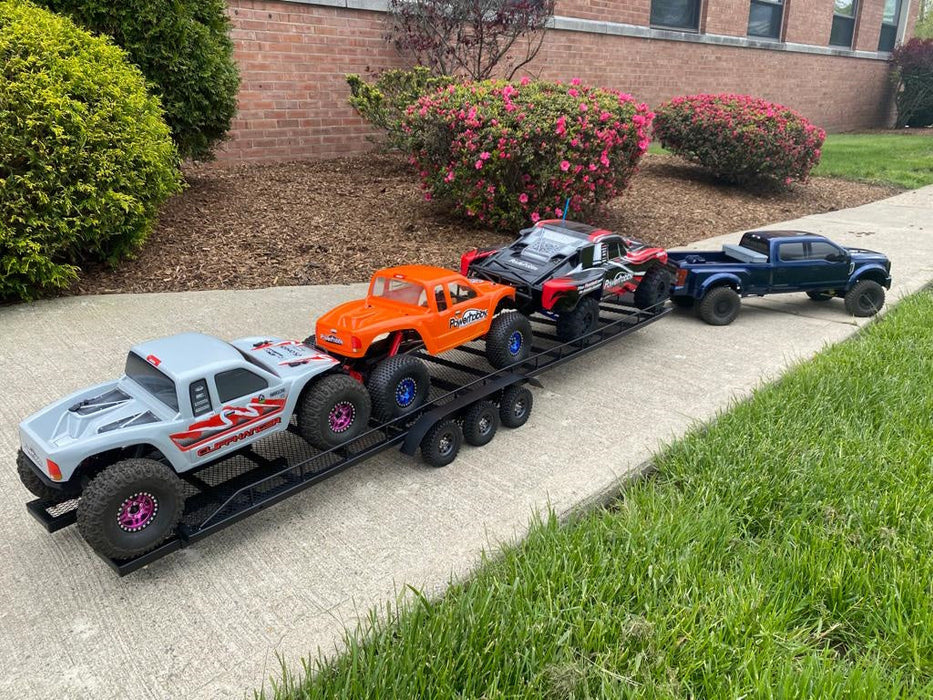Powerhobby Tri Axle Full Metal Trailer with LED Lights
