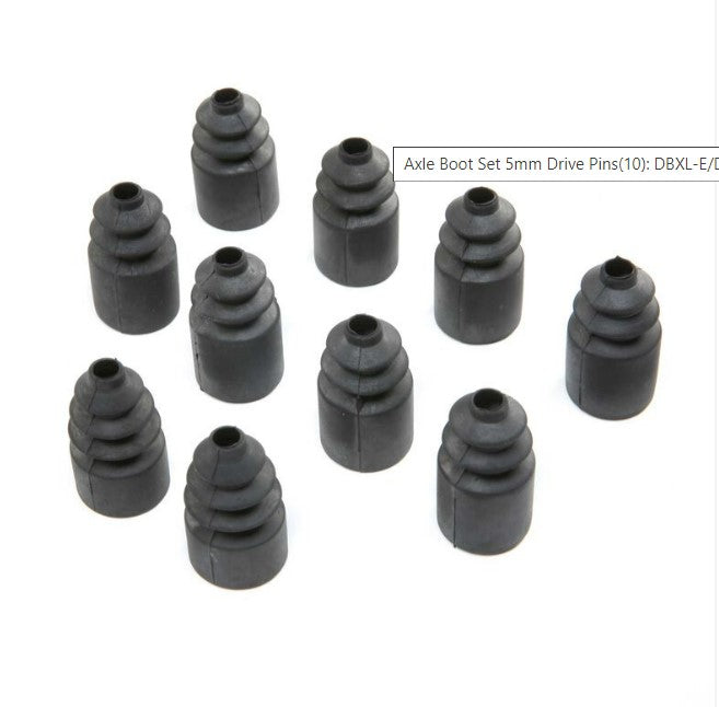 Axle Boot Set 5mm Drive Pins(10): DBXL-E/DBXL 2.0