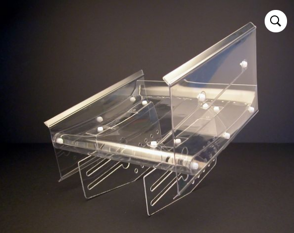 VORTEX 7″x7″ SPRINT TOP WING w/Mounts