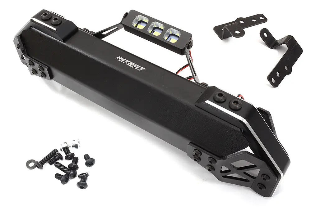 Realistic Metal Front Bumper Kit w/ LED for Traxxxas X-Maxx 4X4 (7735)