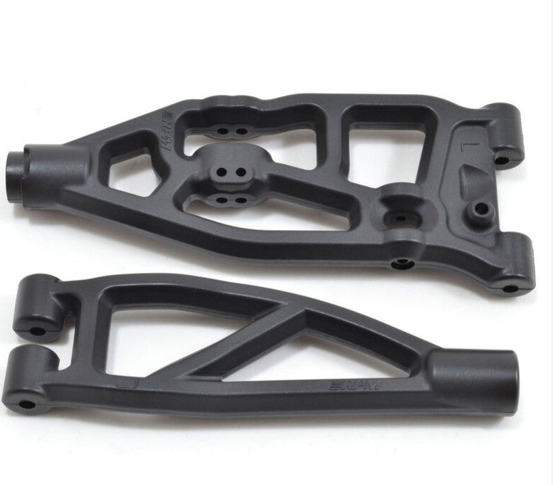 OverviewRPM Front A-arms for V5 / EXB editions of the ARRMA Kraton, Notorious, Talion, Fireteam & Outcast are an all new design. The design modifications accommodate changes made by ARRMA for V5 and EXB versions of these vehicles, although they are...