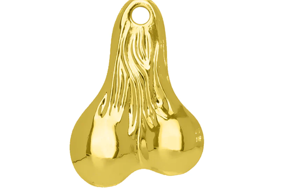 Dangler Balls Truck Nuts (Gold)