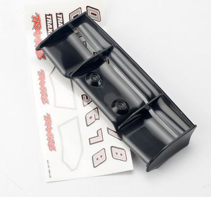 Wing, 1/16 E-Revo® (black)/ decal sheet