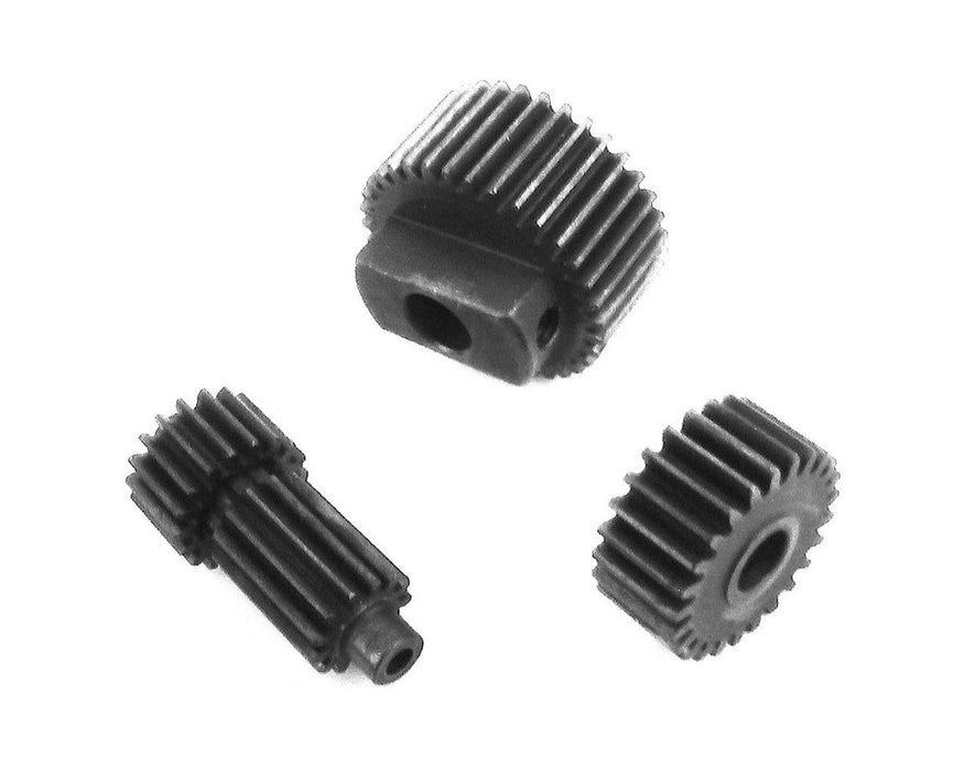 Hot Racing Hardened Steel Center Gear Set 1/16 (7093)